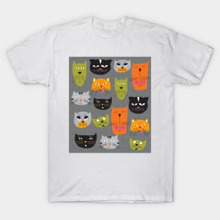 Cat faces T-Shirt